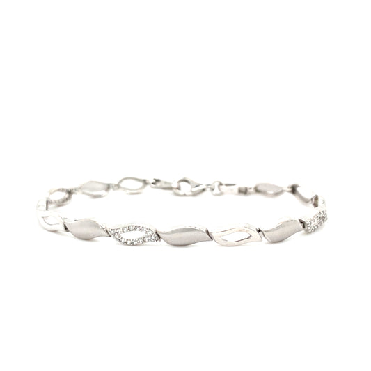 Bracelet en argent .925 pour femme MBSA-BR-037