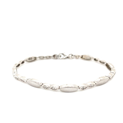 Bracelet en argent .925 pour femme MBSA-BR-038