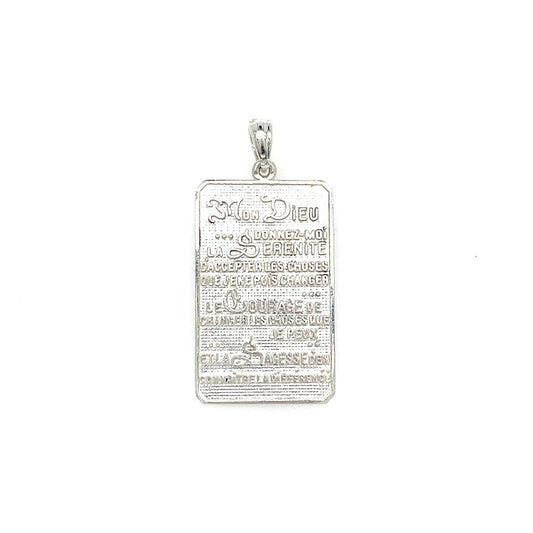 Pendentif en argent .925 pour homme MBSA-PD-001