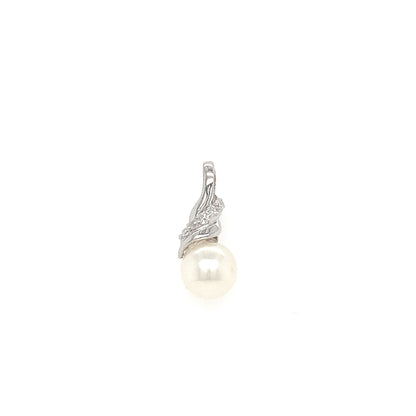 Pendentif avec perle de culture blanche pour femmes PJ-PEND-001