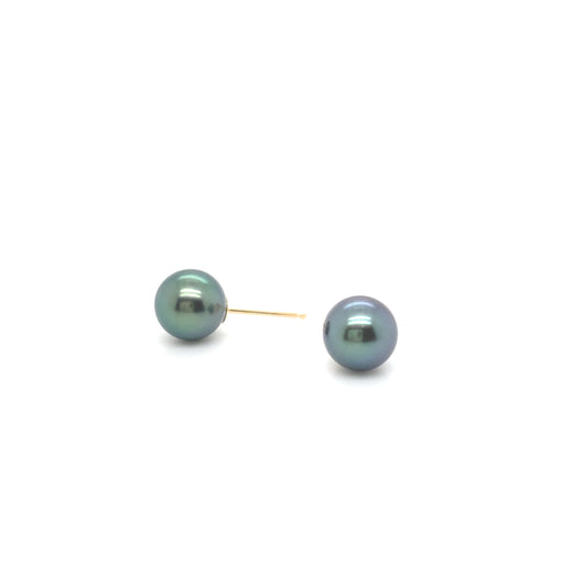 Tahitian pearl necklace and earrings set PJ-PT-ENS02