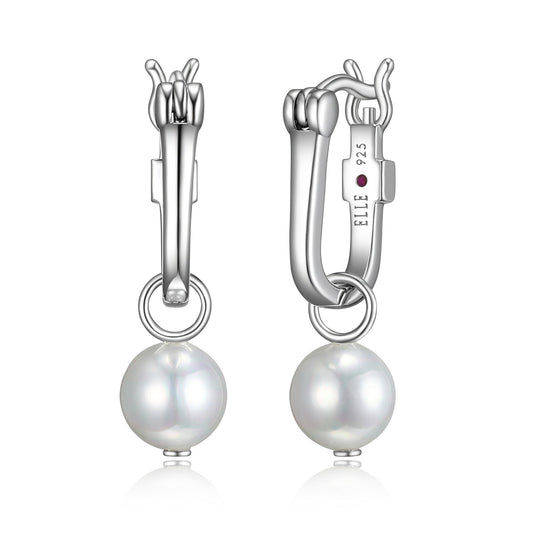 Elle silver women's earrings R2LCFYBG0J