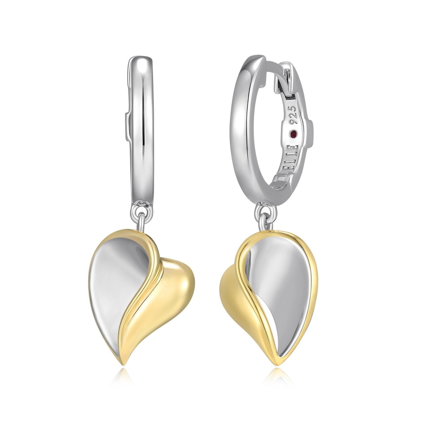 Boucles d'oreilles en argent pour femme ELLE R2LCUHA07T