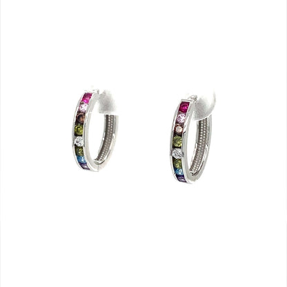 Boucles d'oreilles en argent .925 pour femmes SCA-BO-077