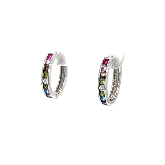 Boucles d'oreilles en argent .925 pour femmes SCA-BO-077