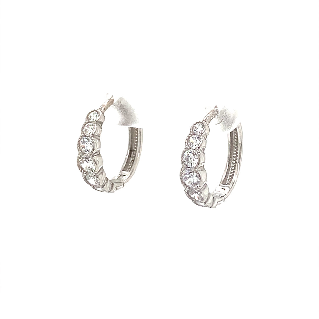 Boucles d'oreilles en argent .925 pour femmes SCA-BO-088