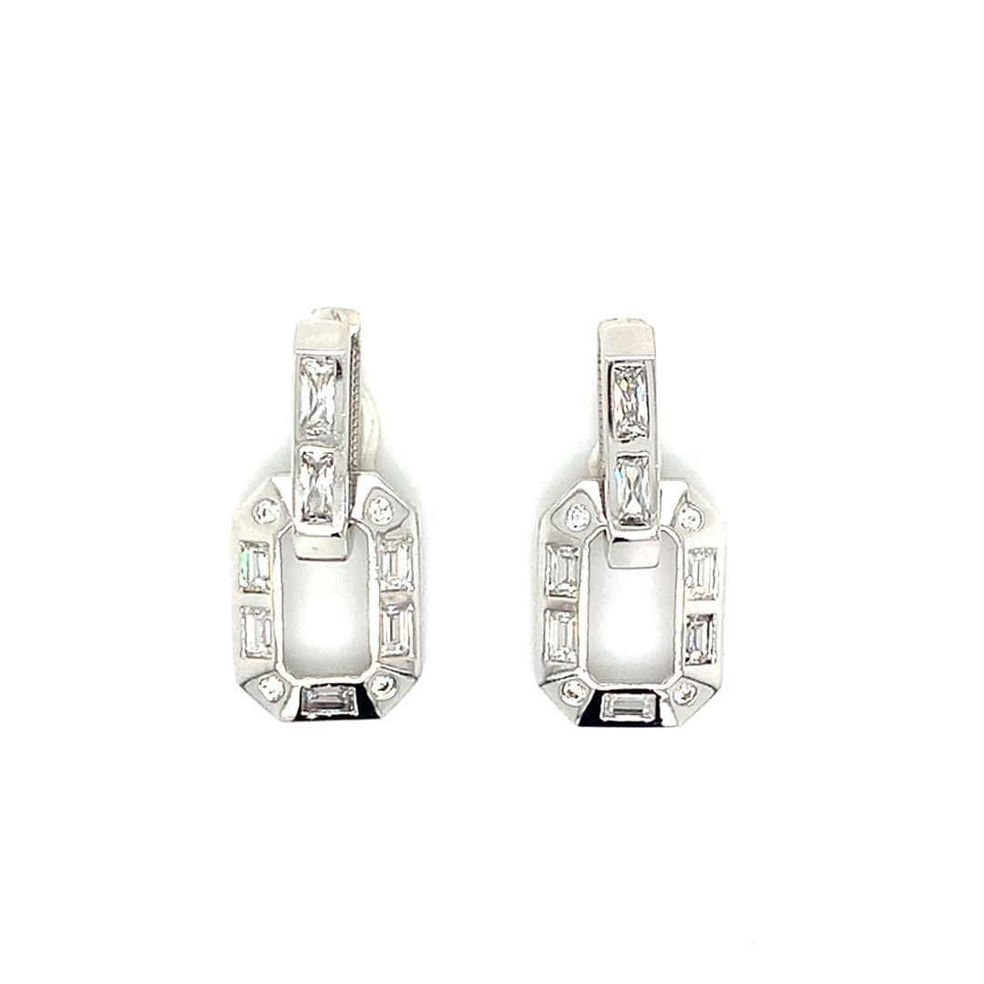 Boucles d'oreilles en argent .925 pour femme SCA-BO-119