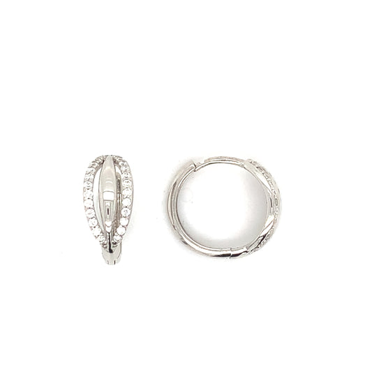 Boucles d'oreilles en argent .925 pour femme SCA-BO-196