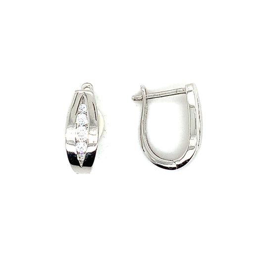 Boucles d'oreilles en argent .925 pour femme SCA-BO-210