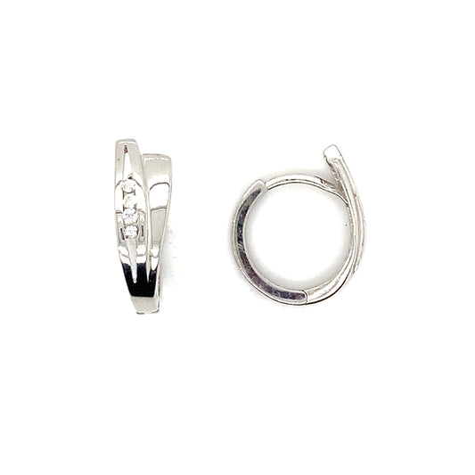 Boucles d'oreilles en argent .925 pour femme SCA-BO-217