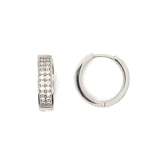 Boucles d'oreilles en argent .925 pour femme SCA-BO-220