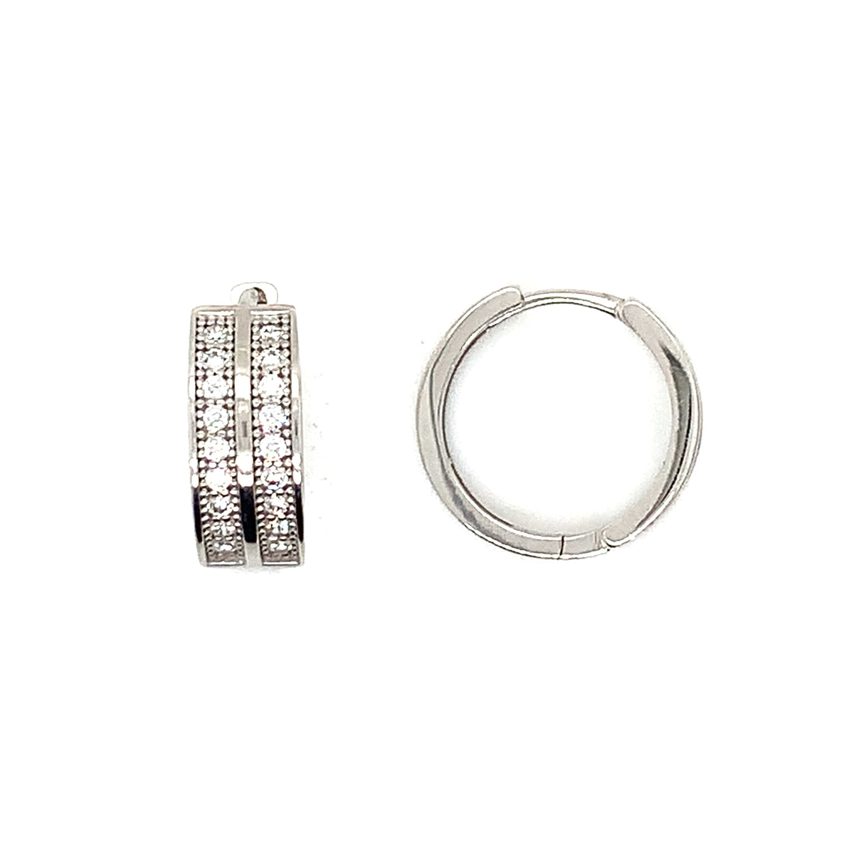 Boucles d'oreilles en argent .925 pour femme SCA-BO-222