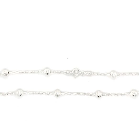 Chaine de cheville en argent .925 pour femmes SCA-CHE-030