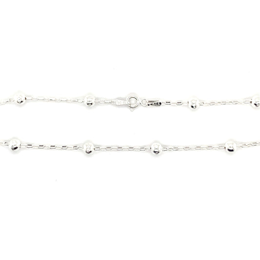 Chaine de cheville en argent .925 pour femme SCA-CHE-041