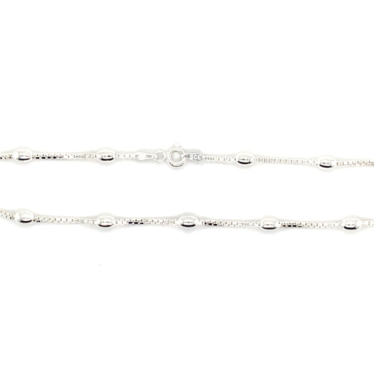 Chaine de cheville en argent .925 pour femme SCA-CHE-042