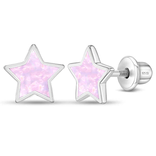 Boucles d'oreilles pour enfant en argent .925 SS-03-01112