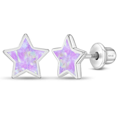 Boucles d'oreilles pour enfant en argent .925 SS-03-01113