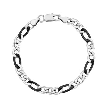 Bracelet en acier pour homme SSB411BW-8.5