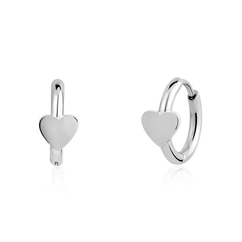 Boucles d'oreilles en acier pour dame SSE188W