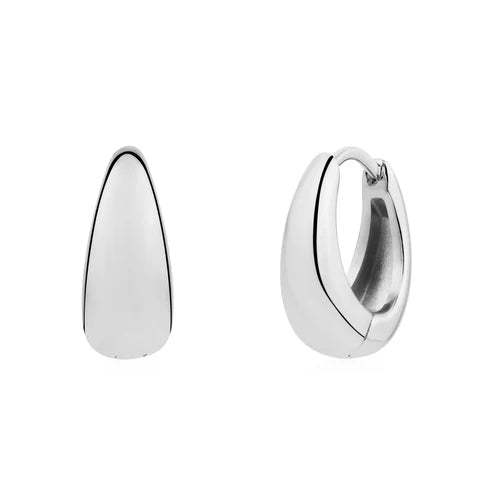 Boucles d'oreilles en acier pour dame SSE214W