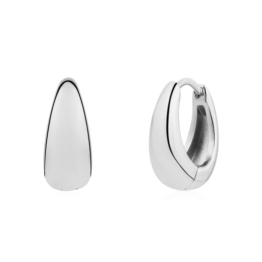 Boucles d'oreilles en acier pour dame SSE220W