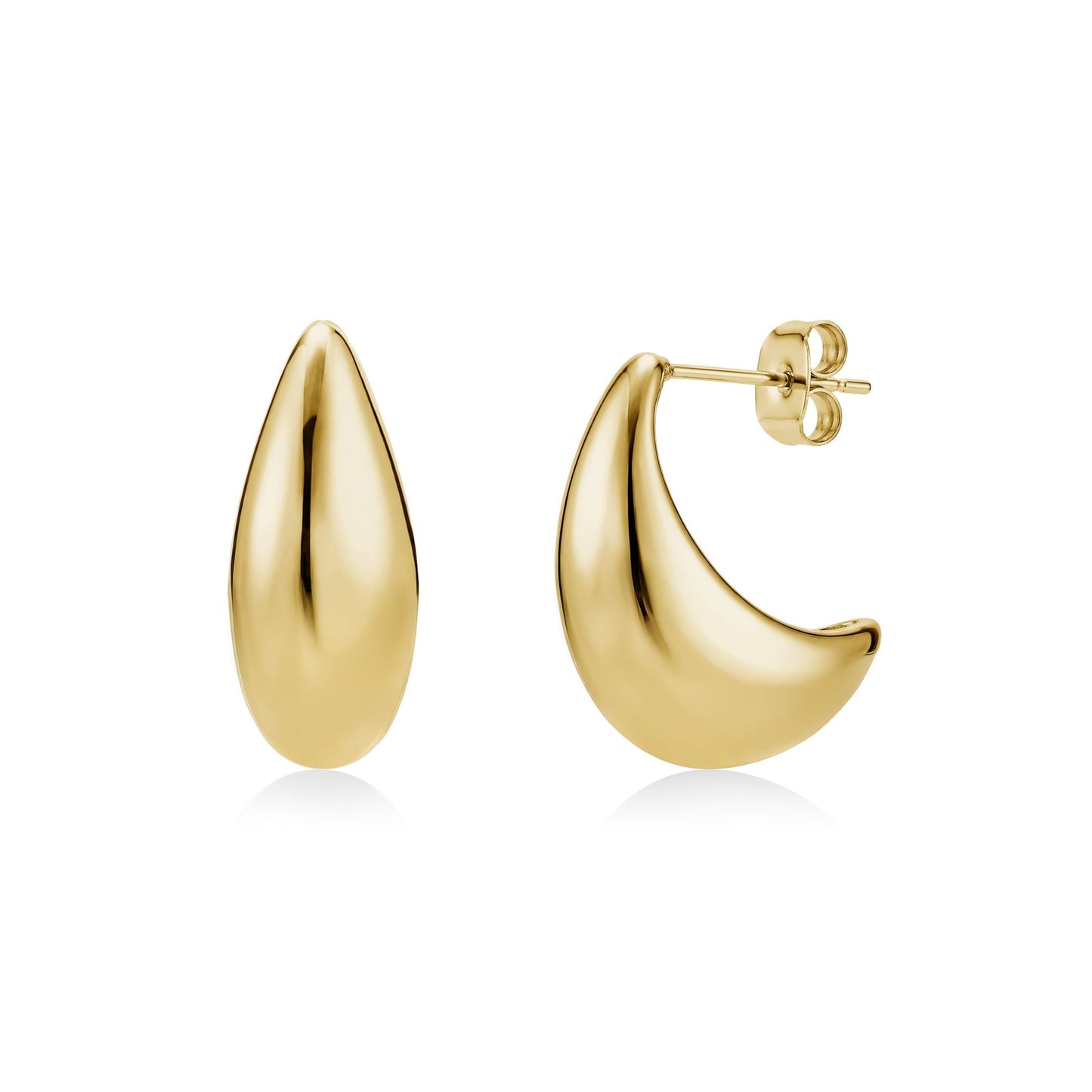 Boucles d'oreilles en acier pour dame SSE239G