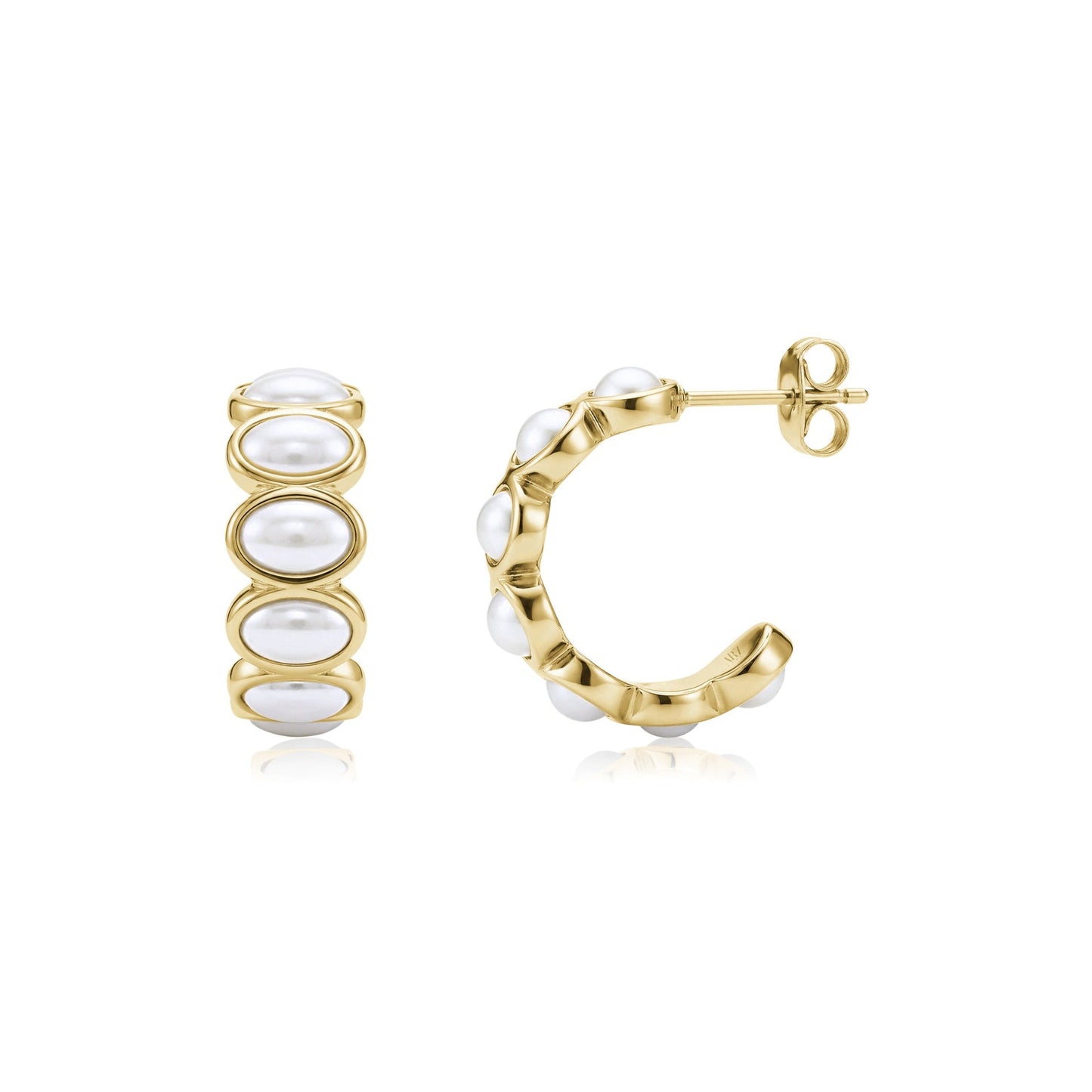 Boucles d'oreilles en acier pour dame SSE252G
