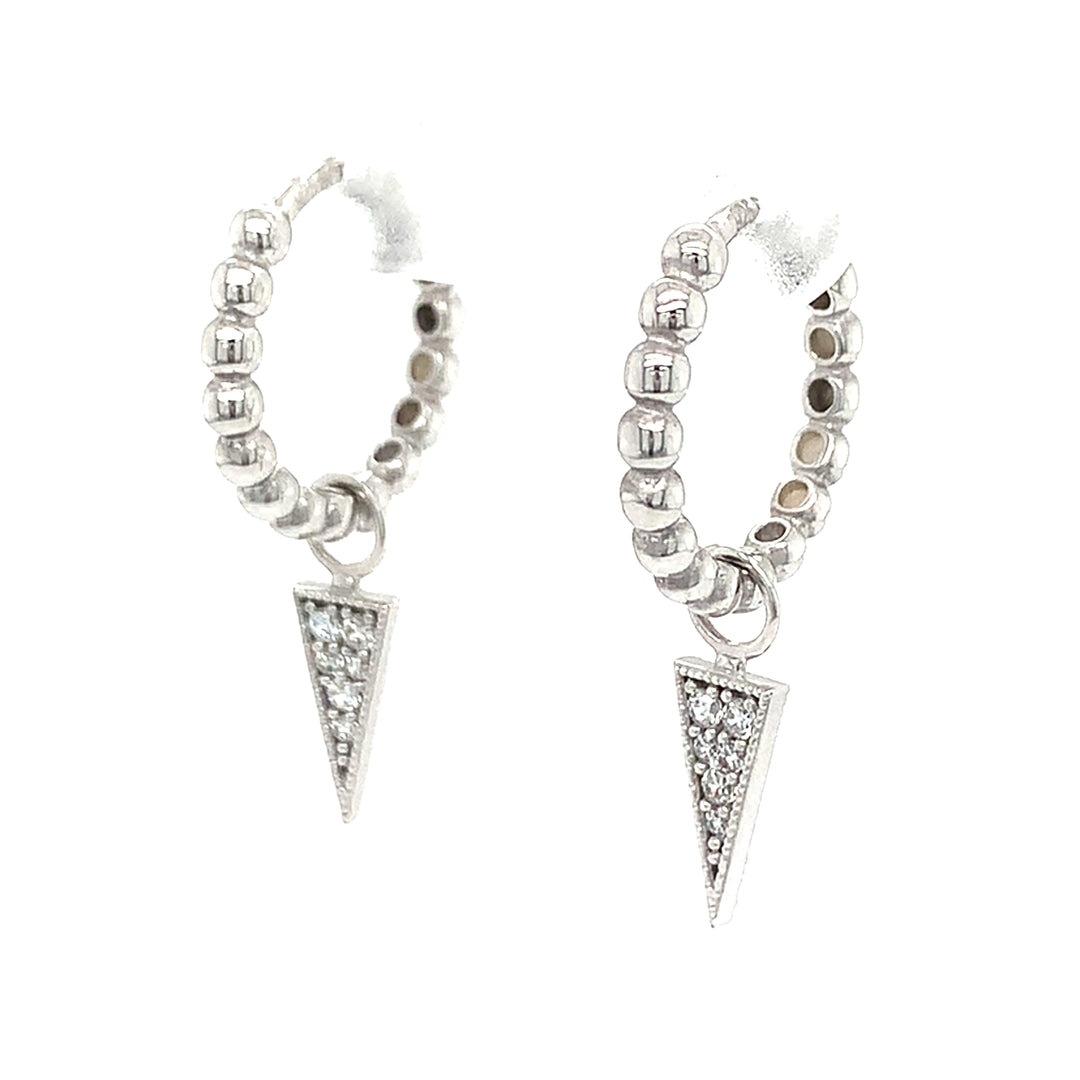 Boucles d'oreilles en argent .925 pour femme SCA-BO-118