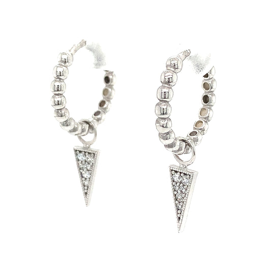 Boucles d'oreilles en argent .925 pour femme SCA-BO-118