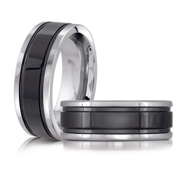 Jonc pour homme en tungsten TG-001
