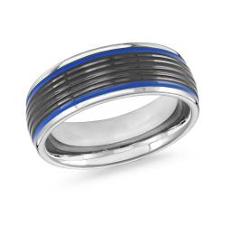 Jonc pour homme en tungsten TG-052