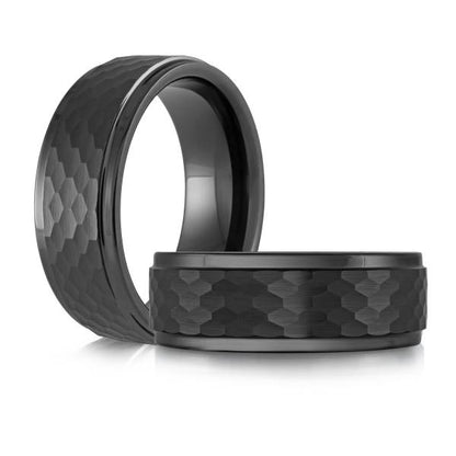 Jonc pour homme en tungsten TG-054