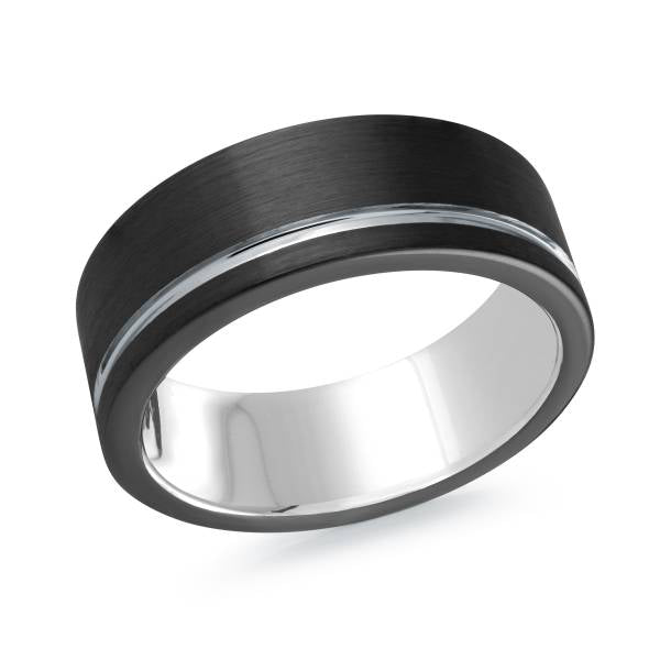 Jonc pour homme en tungsten TG-055
