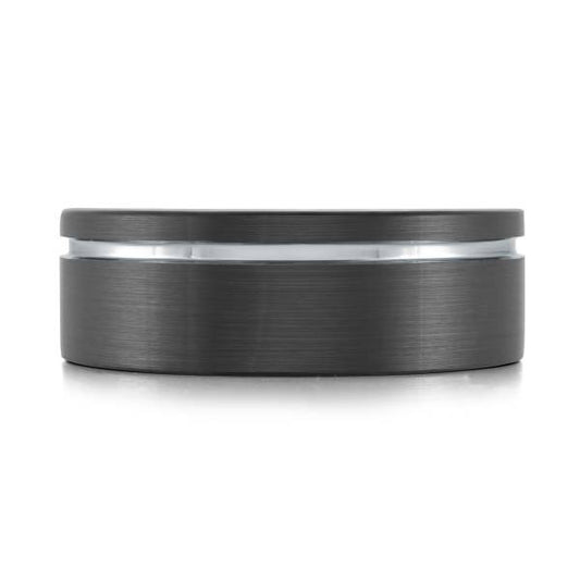 Jonc pour homme en tungsten TG-055