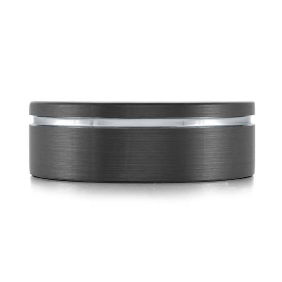 Jonc pour homme en tungsten TG-055