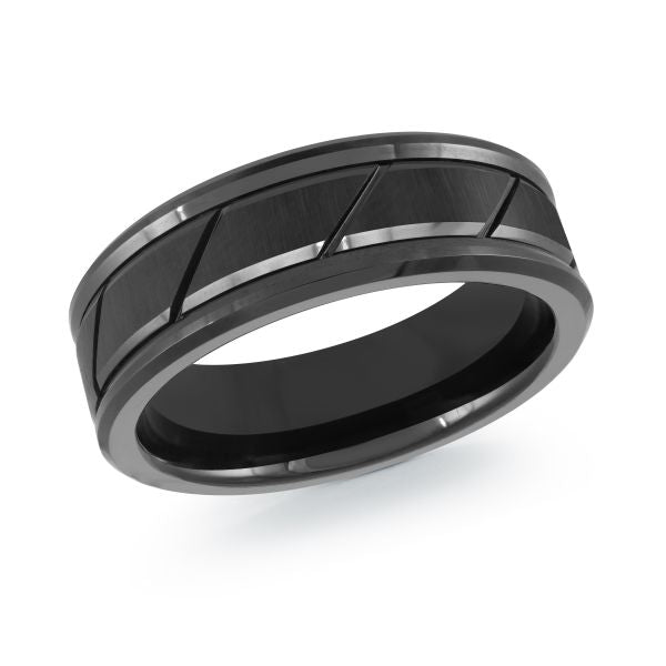 Jonc pour homme en tungsten TG-075