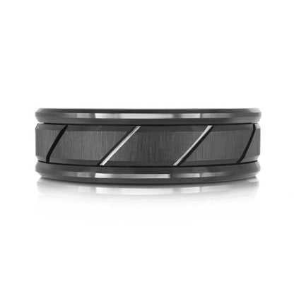 Jonc pour homme en tungsten TG-075
