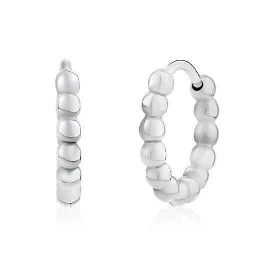 Boucles d'oreilles en acier pour dame ZW-E38W