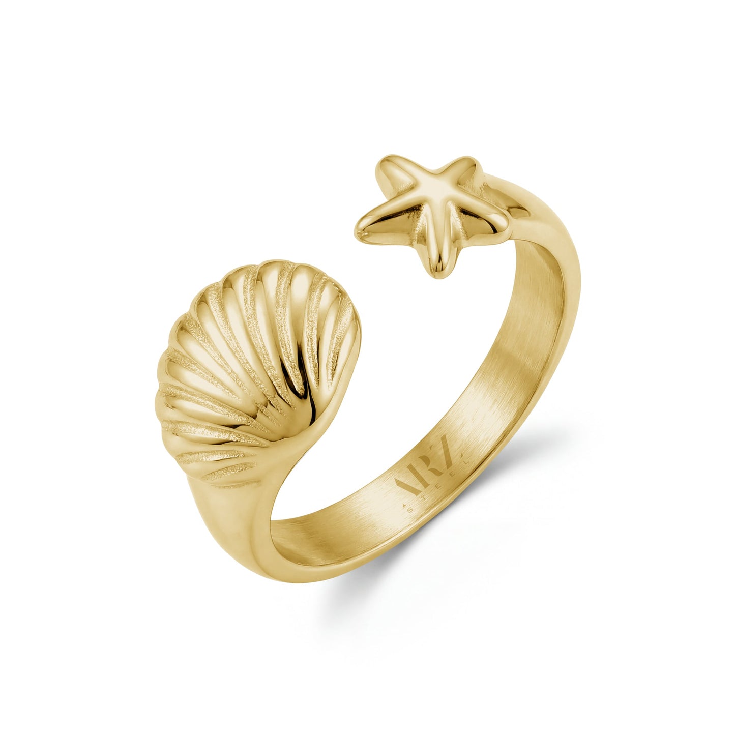 Bague pour femme en acier ZW-R58G-6