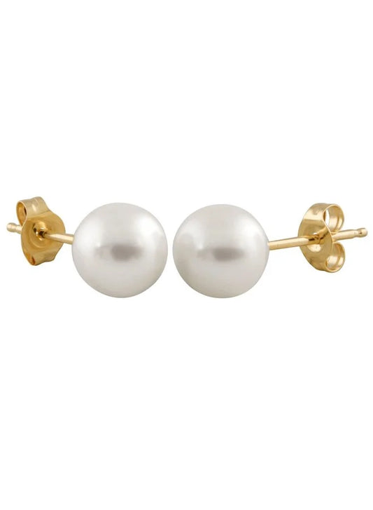 Boucles d'oreilles avec perles pour femmes PJ-PD-6-6.5