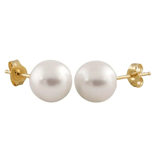 Boucles d'oreilles avec perles pour femmes PJ-PD-7-7.5