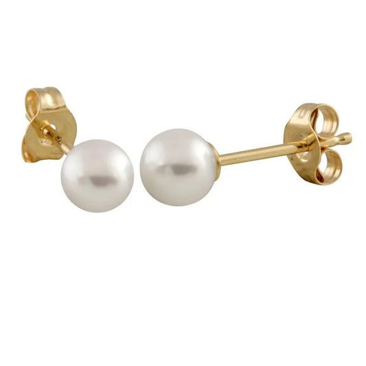 Boucles d'oreilles avec perles pour femmes PJ-PD-6.5-7