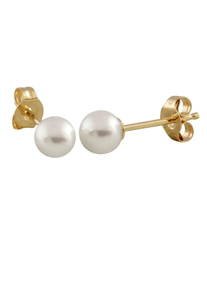 Boucles d'oreilles avec perles pour femmes PJ-PD-4.5-5