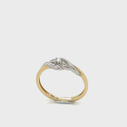 Bague à diamants en or pour femme JB131992tt