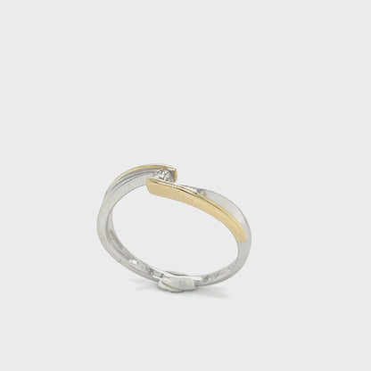 Bague à diamants en or pour femme BJ4032