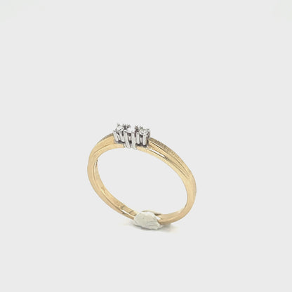 Bague à diamants en or pour femme JVJ1322/W