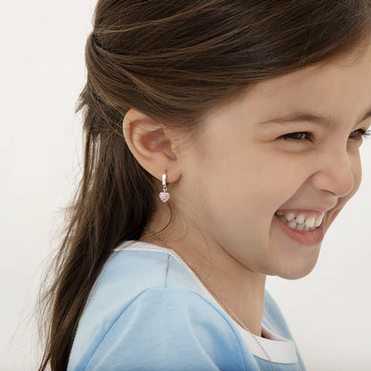 Boucles d'oreilles pour enfant en argent .925 SS-03-00074