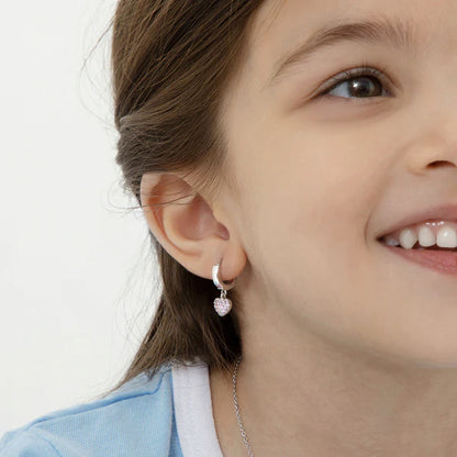 Boucles d'oreilles pour enfant en argent .925 SS-03-00074