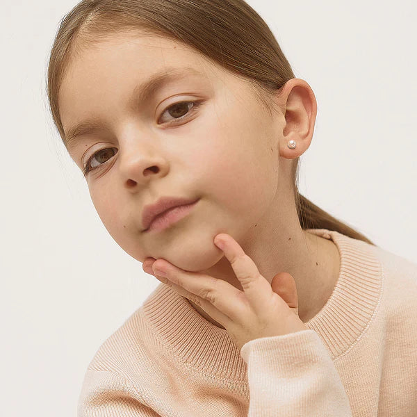 Boucles d'oreilles pour enfant en argent .925 SS-03-00099