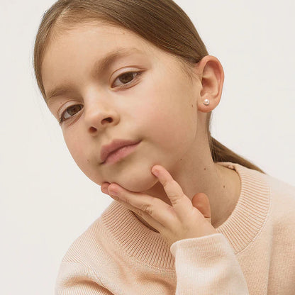 Boucles d'oreilles pour enfant en argent .925 SS-03-00099